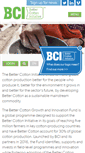 Mobile Screenshot of bettercotton.org